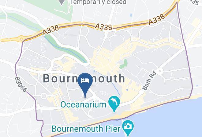 Bournemouth - The Trouville Hotel Maps