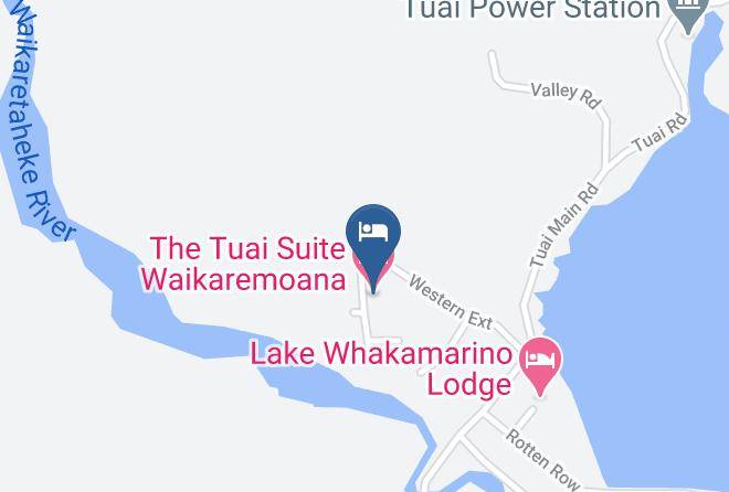 Wairoa - The Tuai Suite Waikaremoana Maps