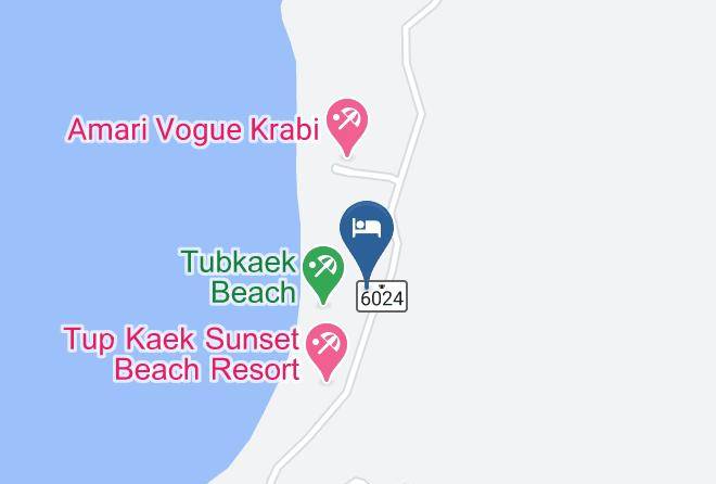 Mueang Krabi District - The Tubkaak Krabi Boutique Resort Maps