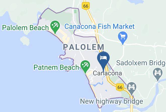 Canacona - The Tubki Resort Maps