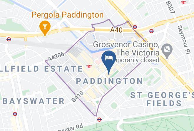 London - The Tudor Court Hotel Maps