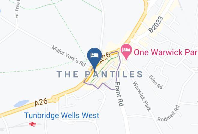 Kent - The Tunbridge Wells Hotel Maps