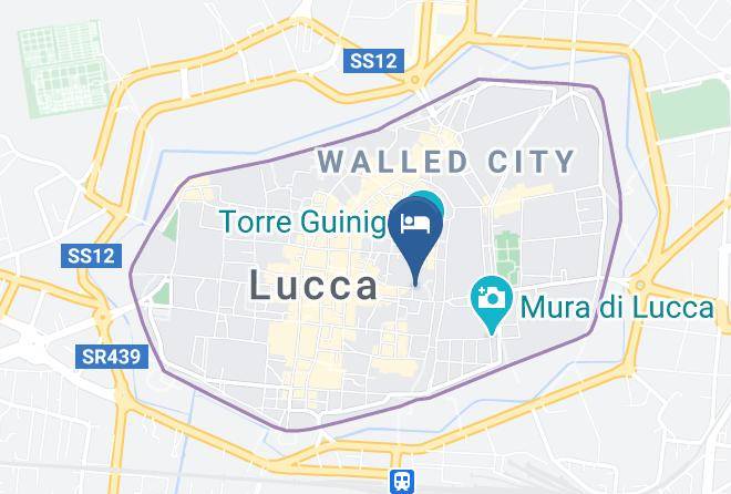 Lucca - The Tuscanian Hotel Maps