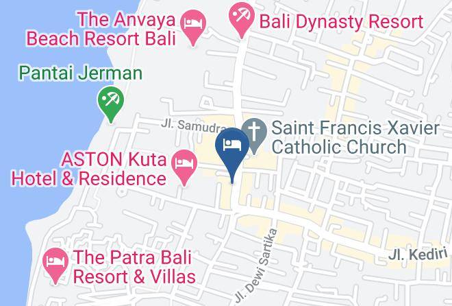 Badung Regency - The Tusita Hotel Maps