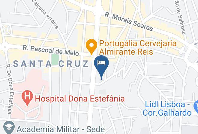 Lisbon - The Twenties 20's By Trius Maps