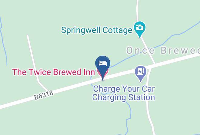 Northumberland - The Twice Brewed Inn Maps