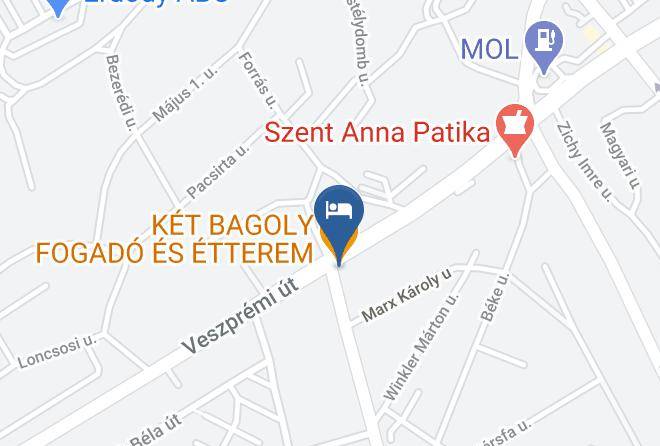 Varpalota - The Two Owl Restaurant And Inn Bed And Breakfast Maps