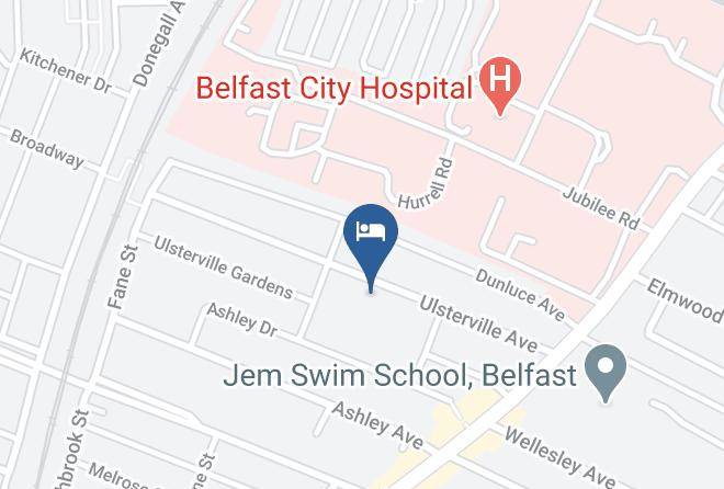 Belfast City - The Ulsterville Belfast Maps