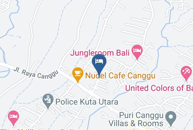 The Umah Bamboo Canggu Map