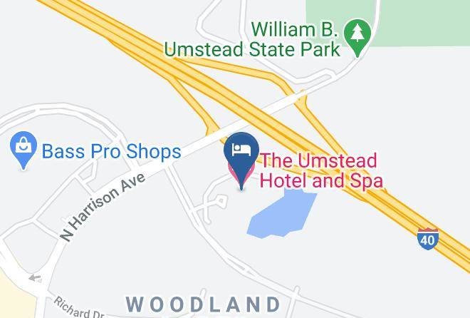 Wake - The Umstead Hotel And Spa Maps