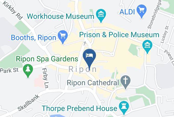 The Unicorn Hotel Map