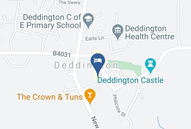 Oxon - The Unicorn Inn Deddington Maps