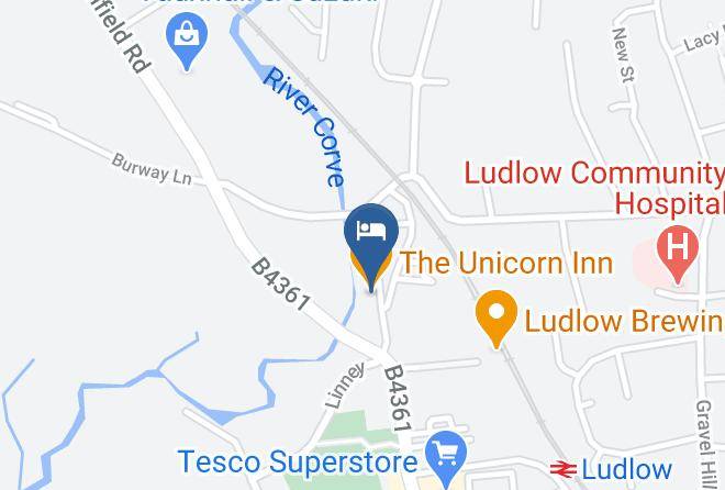 Shropshire - The Unicorn Inn Maps