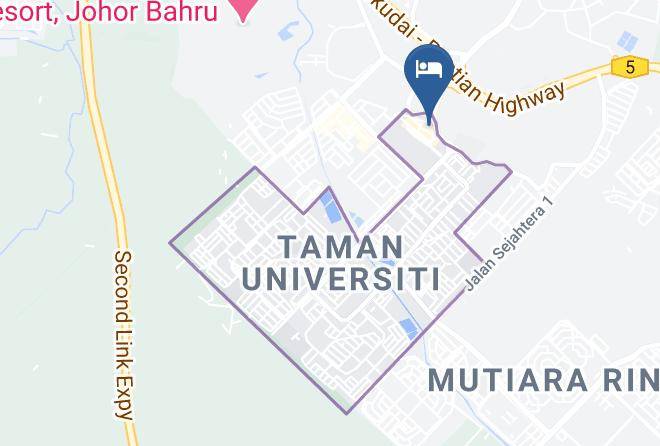 The Union Garden Hotel Map