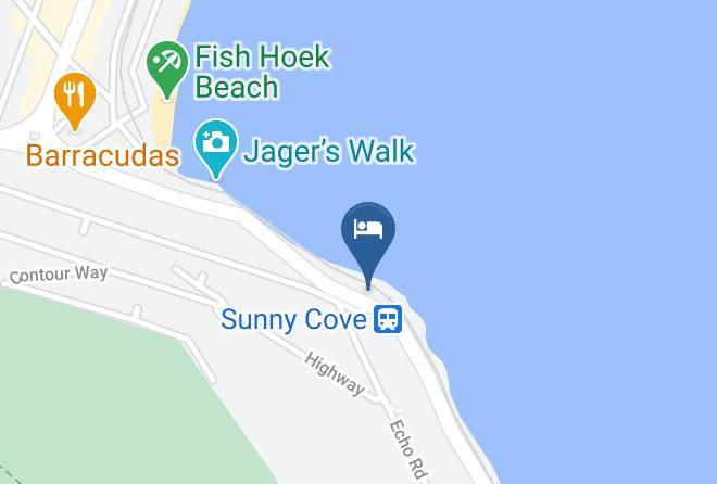 City Of Cape Town - The Upper Deck Sunny Cove Fish Hoek Maps