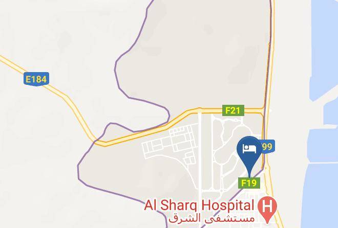 Fujairah - The Uptown Hotel Apartments Maps