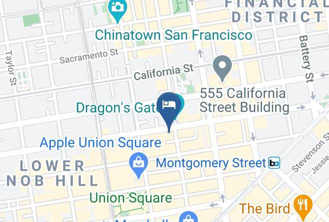 San Francisco - The Urban Hotel Maps