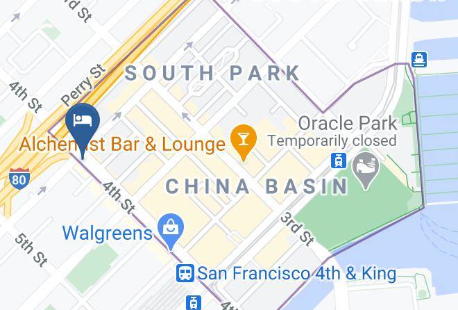 San Francisco - The Utah Inn Maps