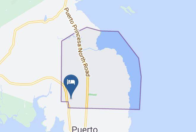 Palawan - The Vanyard Eco Hotel Maps