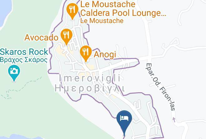 Thira - The Vasilicos Caldera Heritage Suites Maps