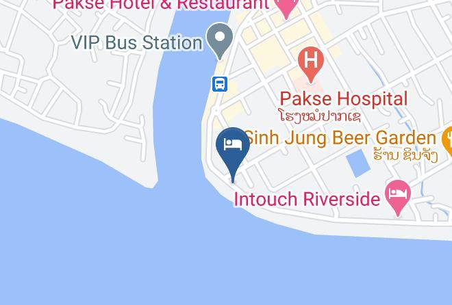 Pakse - The Vat Phou Cruise Maps