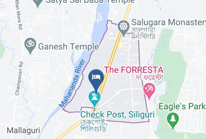 Siliguri - The Vegabound Inn Maps