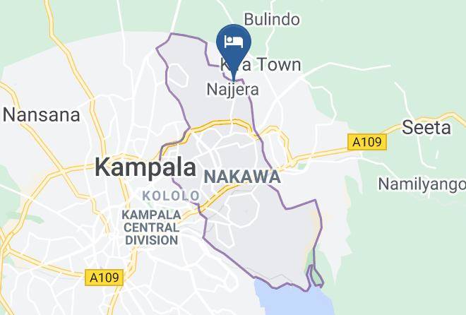 Kampala Cityncil - The Venti Hotel & Spa Maps