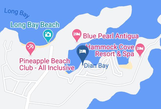 Saint Philip - The Verandah Resort And Spa Beach Antigua Maps