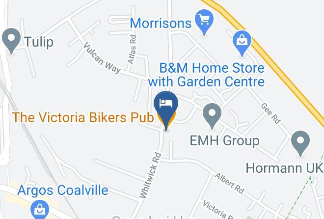 Leicestershire - The Victoria Bikers Pub Maps