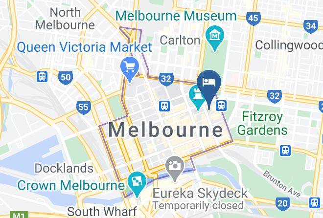 Melbourne - Rydges Melbourne Maps