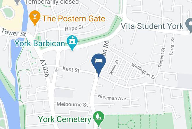 York - The Victoria Hotel York Maps