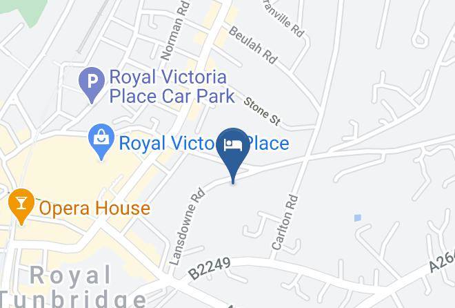 The Victorian B And B Map