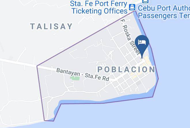 Cebu - The Victorian Boutique Hotel Maps