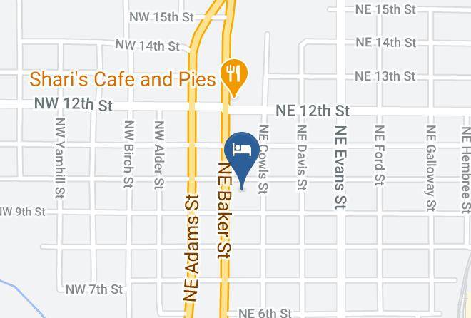 Yamhill - The Victorian On The 10th Maps