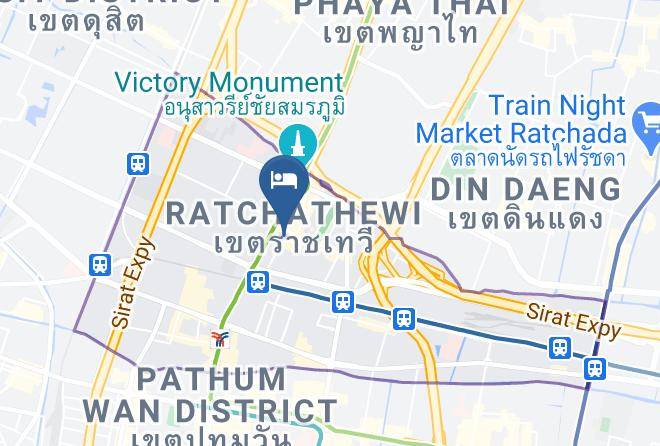 Ratchathewi - The Victory Residences Hotel Maps