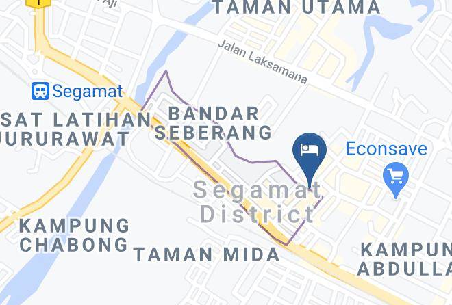 Segamat District - The View Hotel Segamat Maps