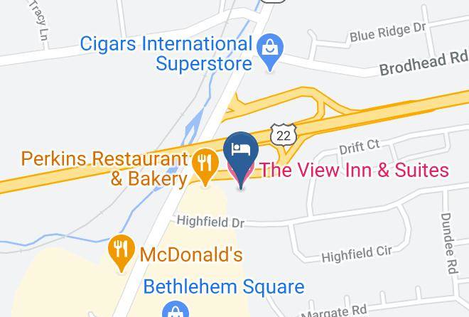 The View Inn & Suites Map