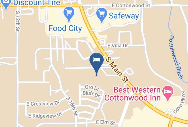 Yavapai - The View Motel Maps