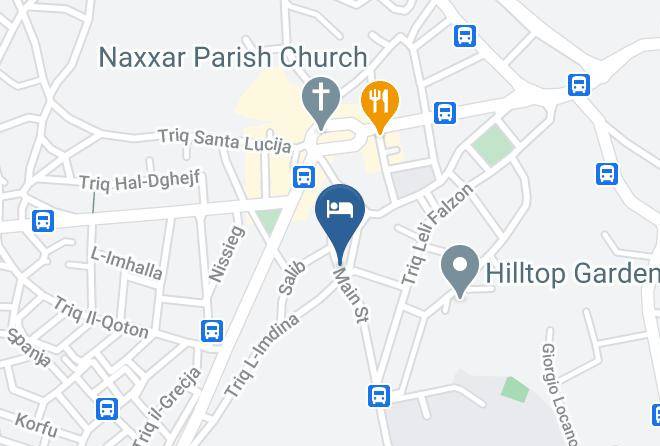 Naxxar - The Village Hotel Maps