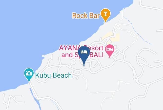Badung Regency - The Villas At Ayana Resort Bali Maps