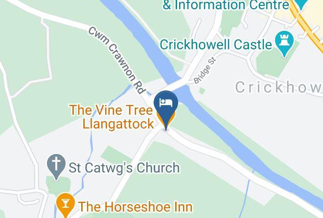 Powys - The Vine Tree Llangattock Maps