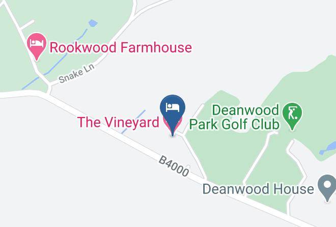 West Berkshire - The Vineyard Hotel Maps