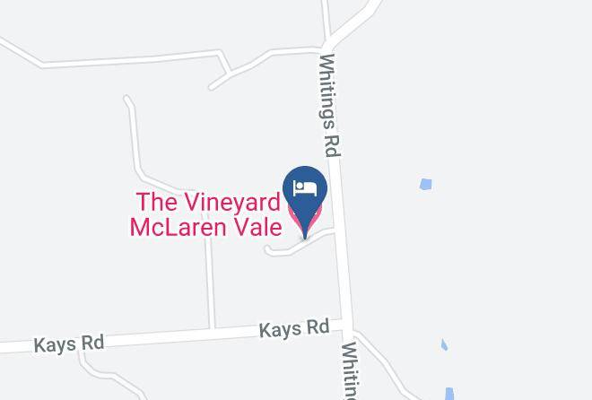 The Vineyard Mclaren Vale Map