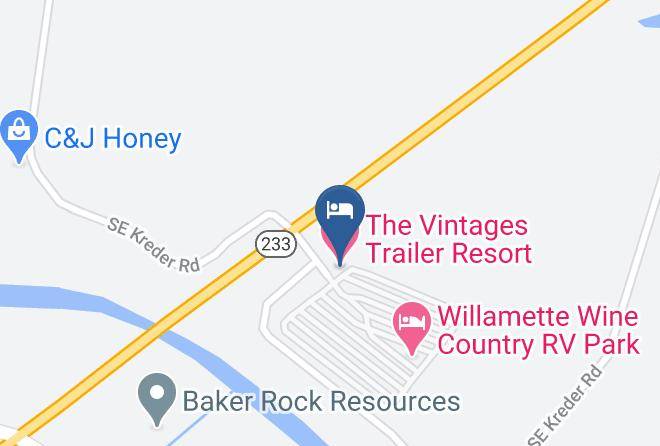 Yamhill - The Vintages Trailer Resort Maps