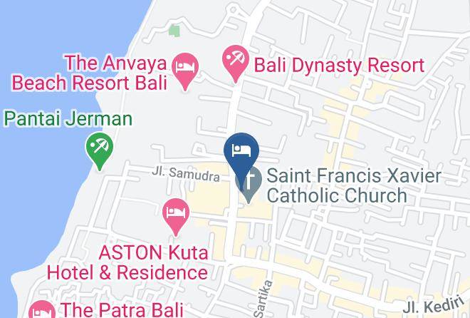 Badung Regency - The Vira Bali Boutique Hotel & Suite Maps