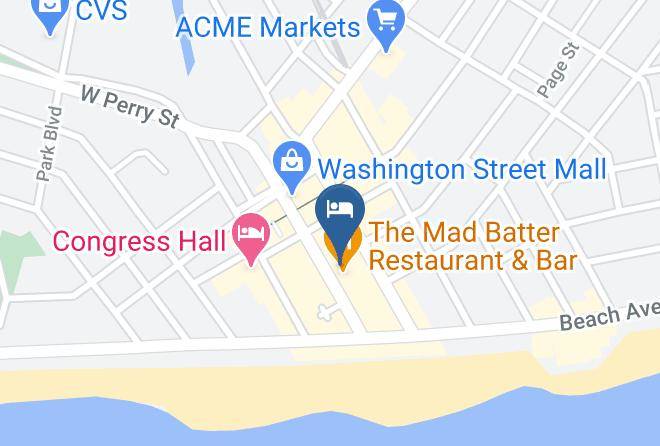 Virginia Hotel & Cottages Map