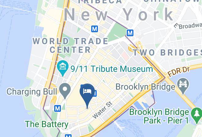 New York - The Wall Street Inn Maps