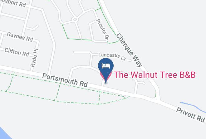 Hants - The Walnut Tree B&b Maps