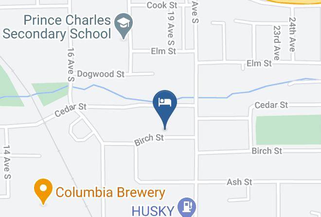 Central Kootenay - The Walnut Tree Guest Suite Maps