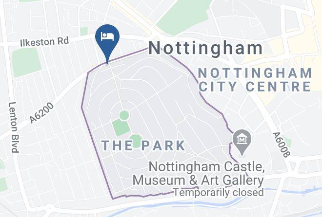 Nottingham City - The Walton Hotel Bar & Brasserie Maps